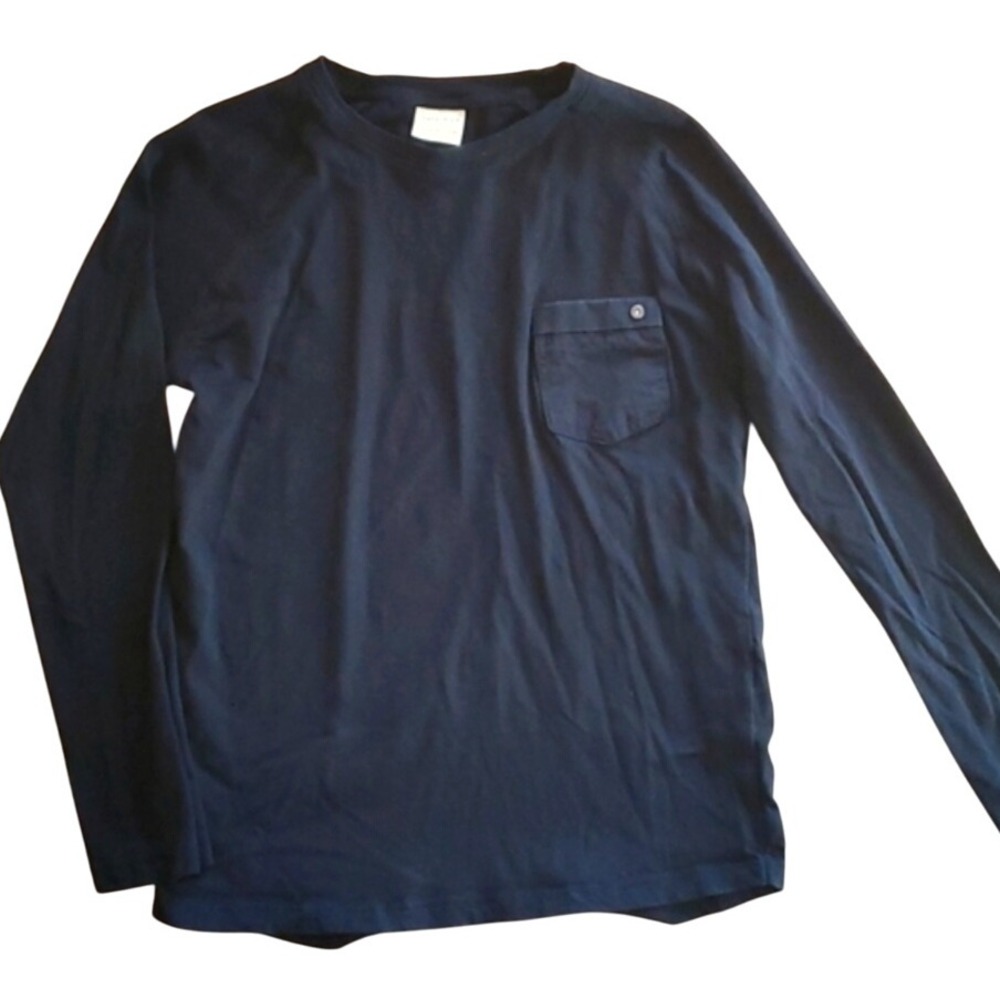 Zara Boys Black Long Sleeve Shirt‎ Size 9-10